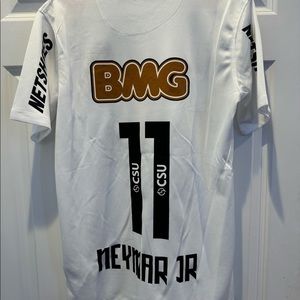 NWT Neymar Jr. Santos FC 2011 Home Jersey Nike Breathe Medium